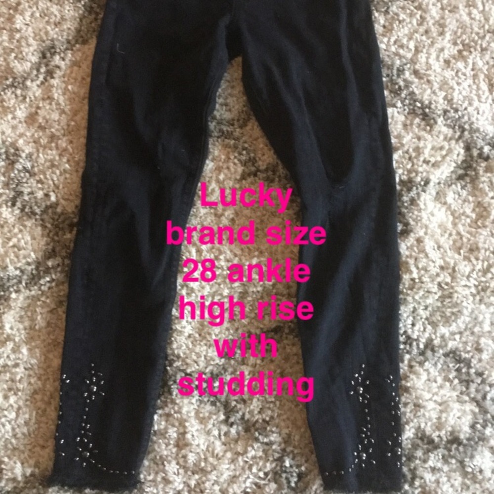 Lucky brand skinny ankle
